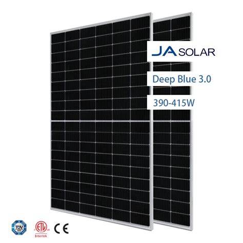 Ja Solar Bb Perc Half Cut W W W W W Monocrystalline