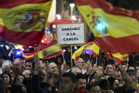 ¿Por qué protestan en toda España en contra de Pedro Sánchez? - EL NACIONAL