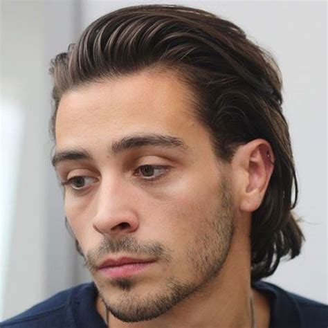 Marvelous Mens Hairstyles Long Hair Back