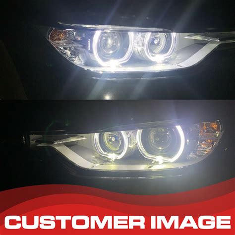 Bmw Series Performance Headlights Angel Eyes Led Daytime Running