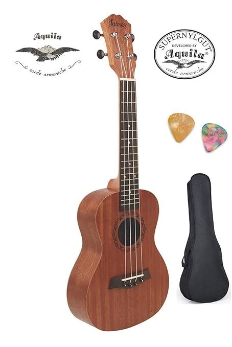 Juarez Jrz Uk Na Concert Size Ukulele Kit Aquila Strings Sapele