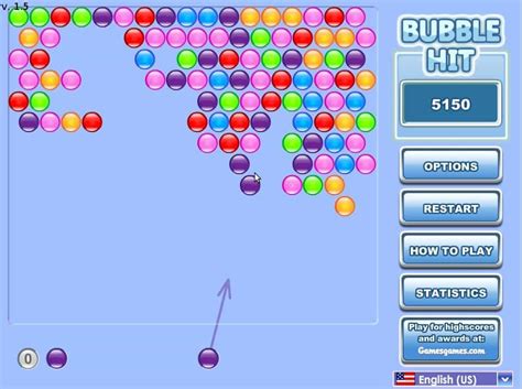 Bubble Hit Jeu Gratuit En Ligne Funnygames