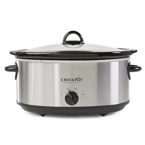 Crock Pot 7 Quart Oval Manual Slow Cooker