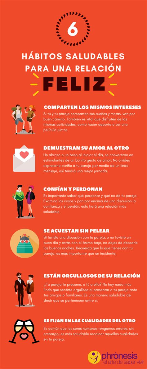 Consejos Para Una Relación Feliz 6 Hábitos Saludables Para Una Relación Feliz