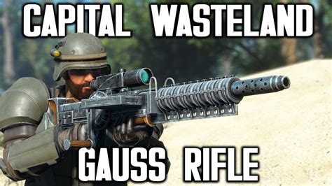 The Classic Gauss Rifle Is Back Fallout Mod Youtube