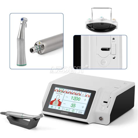 Us Dental Led Implant Motor Surgical System Touch Screen Contra Angle