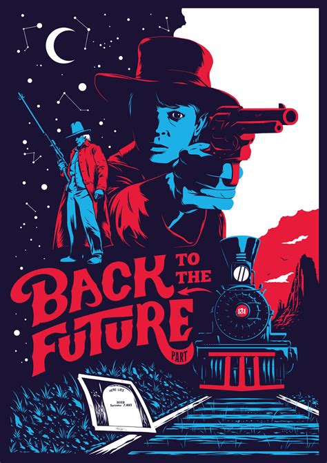 1.21 GIGAWATTS: Back to the Future III Poster on Behance