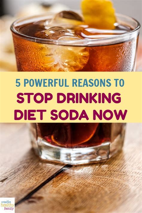 5 Powerful Reasons To Quit Drinking Diet Sodas Now