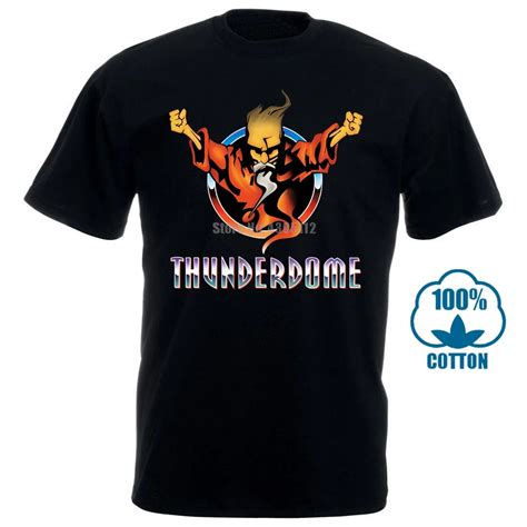 Thunderdome Hardcore Techno And Gabber Music T Shirt Men Music Tee Usa