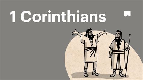 Book Of 1 Corinthians Summary A Complete Animated Overview Youtube