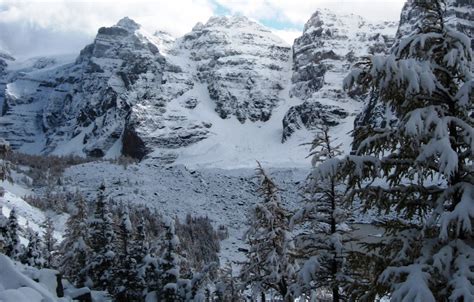 Hiking to a Glacier in Kootenay National Park, British Columbia