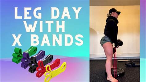 Killer Leg Day Workout You Can Do From Home Or The Gym With X Bands