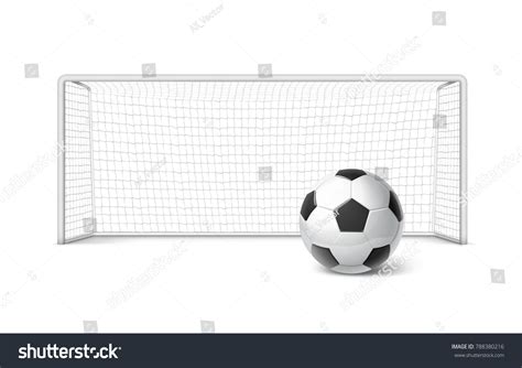 Vector Realistic Soccer Goal Grid Soccer Stock Vector (Royalty Free ...