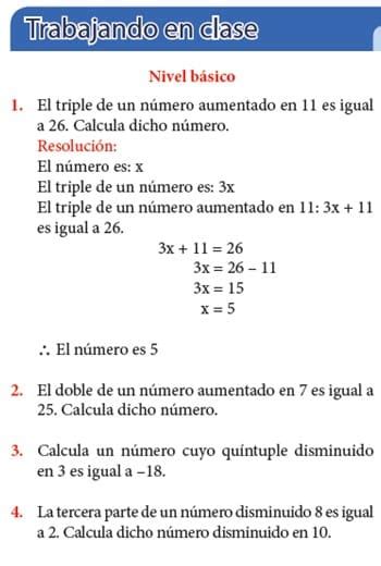 Planteo De Ecuaciones Para Sexto De Primaria — Articulos Educativos