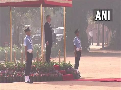 Australian PM Albanese Accorded Ceremonial Welcome At Rashtrapati