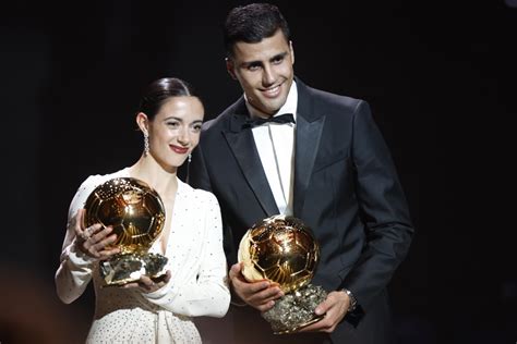 El Balón De Oro Encumbra Al Fútbol Español Con Los Galardones A Rodri Y Aitana Bonmatí Vozpópuli