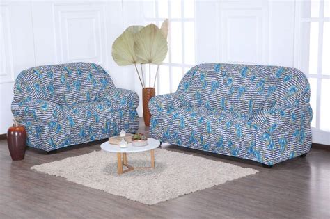 Capa De Sofa E Lugares Malha Gel Estampada Helena Enxovais