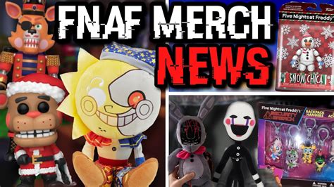 New Fnaf Action Figures Plushies Pops And Other Merch News [fnaf Merch