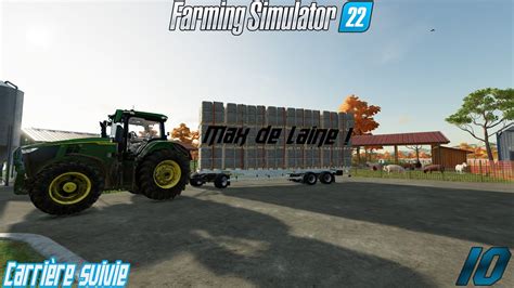 Farming Simulator On Vend Les Palettes De Laine Et D Ufs