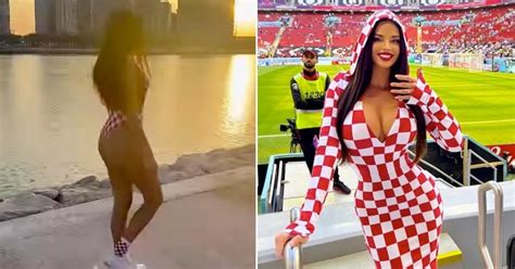 World Cups Sexiest Fan Causes Outrage In Qatar And Risks Arrest With Racy Photoshoot Mirror