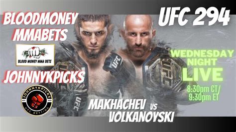 Blood Money MMA Bets MMA News BET MMA