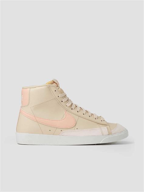 Nike Blazer Mid 77 Sanddrift Arctic Orange Light Soft Pink Freshcotton