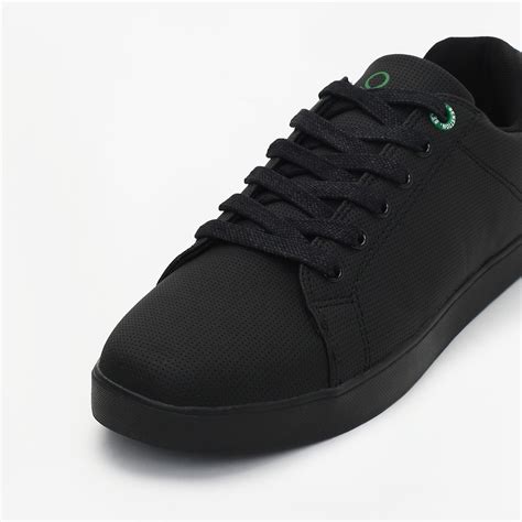 Buy United Colors Of Benetton Men Perforated Lace Up Sneakers From United Colors Of Benetton At