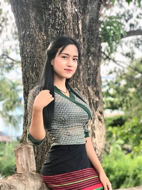 Pin On Myanmar Women