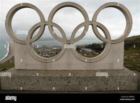 Portland Olympic Rings Hi Res Stock Photography And Images Alamy