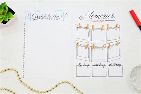 Printable December Bullet Journal Setup Sheena Of The Journal