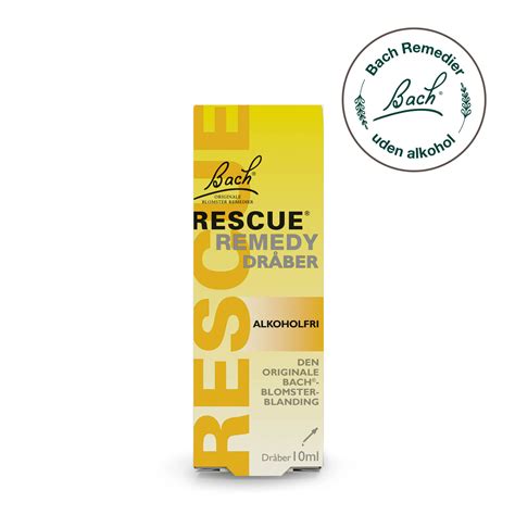 Køb Remedy dråber 10 ml fra Bach Rescue Matas