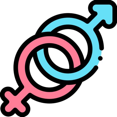 Sex Symbol Detailed Rounded Lineal Color Icon