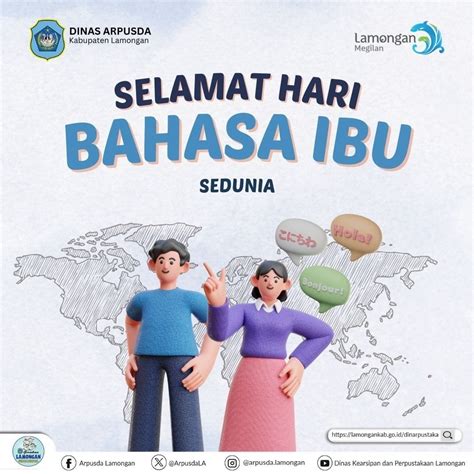 Hari Bahasa Ibu Sedunia Dinas Kearsipan Dan Perpustakaan Daerah