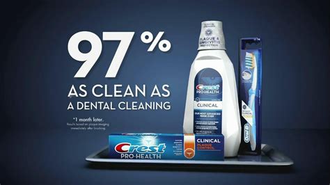 Crest Pro Health Clinical Tv Commercial Clean And Healthy Mouth