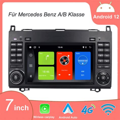 7 Autoradio GPS Navi Für Mercedes Benz A B Klasse Sprinter Viano Vito