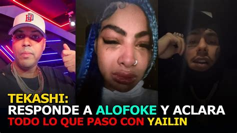 Tekashi Respone A Alofoke Y Aclara Todo Lo Que Paso Con Yailin Youtube