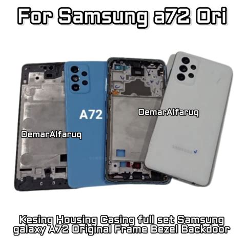 Jual Kesing Housing Casing Full Set Samsung A72 Frame Bezel Backdoor