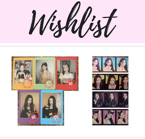 Various Itzy Photocards Polaroids Standee Vinted