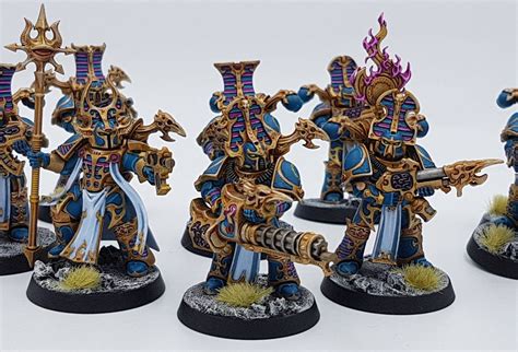 Thousand Sons Rubric Marines Custom Painted Miniatures Etsy