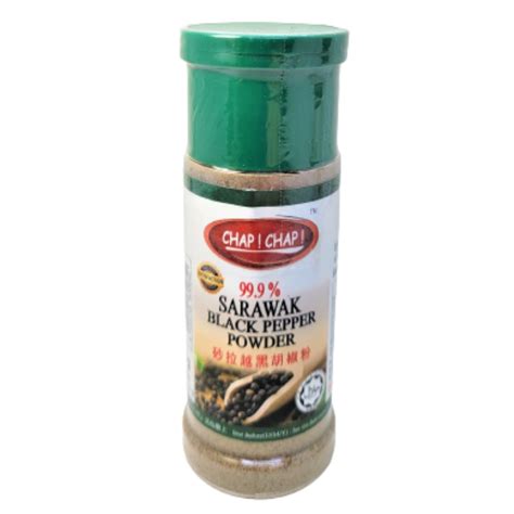 Chap Chap 99 9 Sarawak Serbuk Lada Hitam Black Pepper Powder 砂拉越 砂劳越