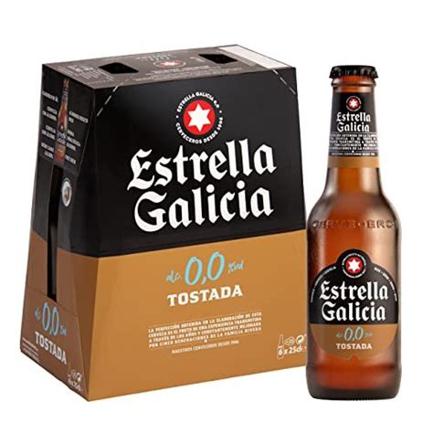 Estrella Galicia Tostada Cerveza Lager Sin Alcohol