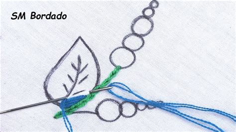 New Hand Embroidery Flower Design Amazing Flower Design Idea With Easy