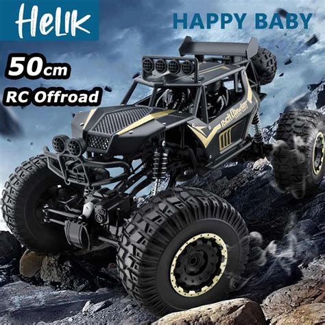 Jual Mainan Mobil Remote Control Besar 1 8 Bahan Alloy 4WD 50cm 2 4G