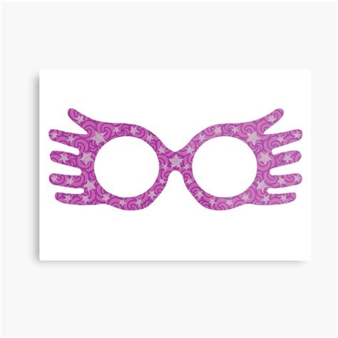 Free Printable Luna Lovegood Glasses Template Paper Trail 45 Off