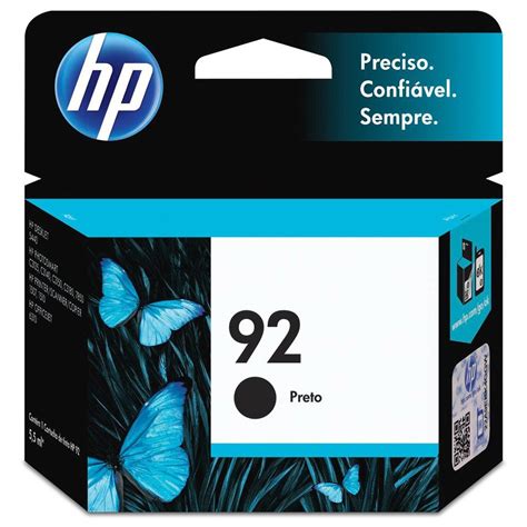 Cartucho Hp 92 Preto Original C9362wb Para Hp Deskjet 6540 5440