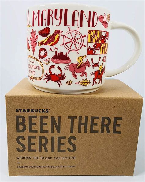 Amazon Starbucks Maryland Mug Been There Series Across The Globe