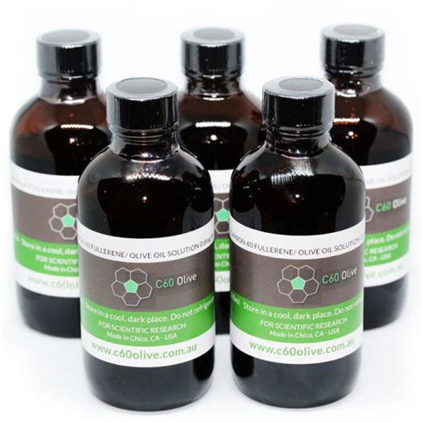 Carbon 60 Olive Oil 100ml X 5 Bottles Naturopathic Care