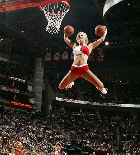 Slam Dunking NBA Girls | Fun