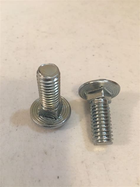 Qty X Carriage Bolt Zinc Plated A Steel All Pro