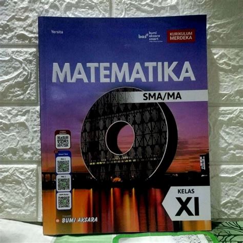 Jual Buku Sma Ma Kelas Xi Matematika Kelas Kurikulum Merdeka Bumi